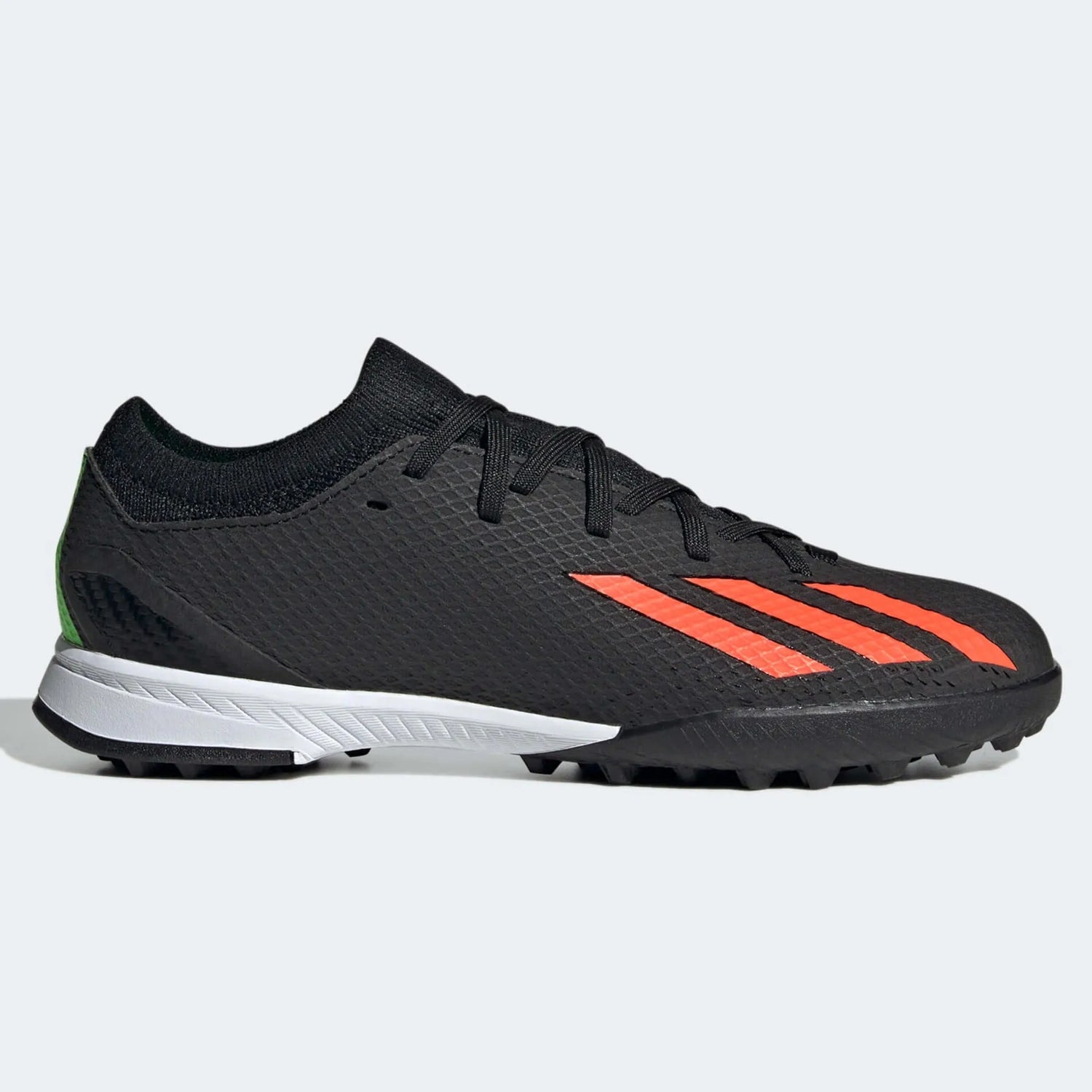 adidas JR X SpeedPortal .3 Turf - Black-Solar Red (Side 1)
