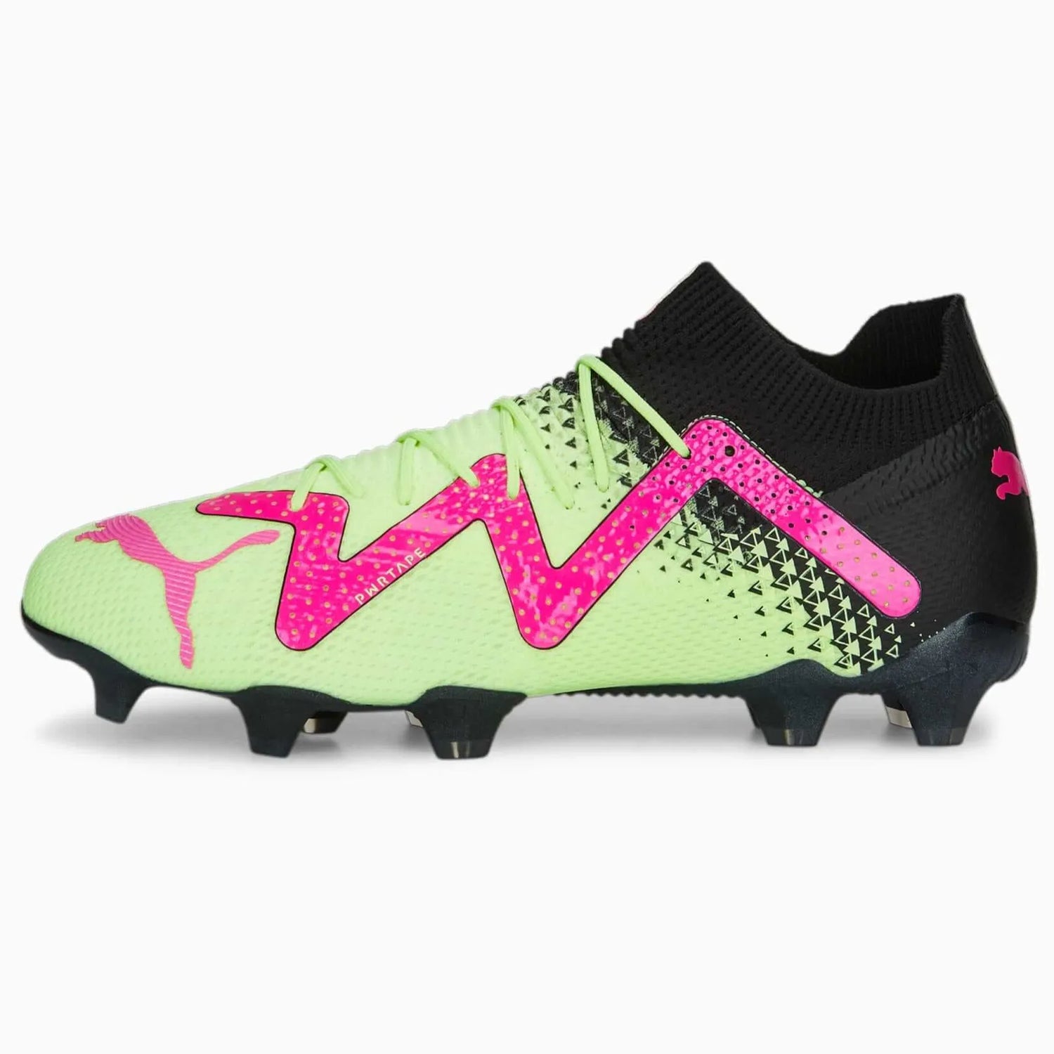 Puma Future Ultimate Tricks FG-AG - Black - Ravish - Fast Yellow (Side 1)