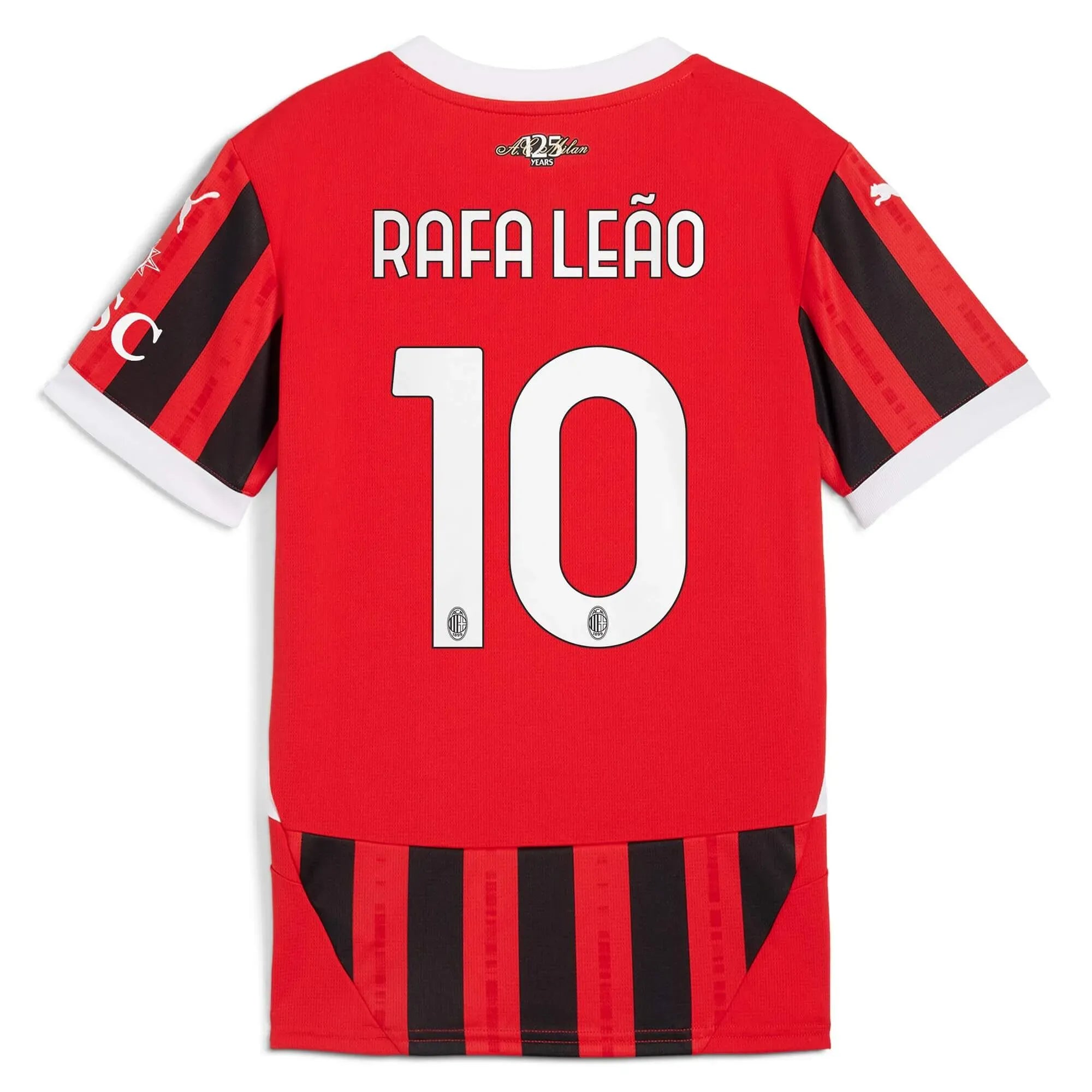 Puma 2024-25 AC Milan Men's Stadium Home Jersey