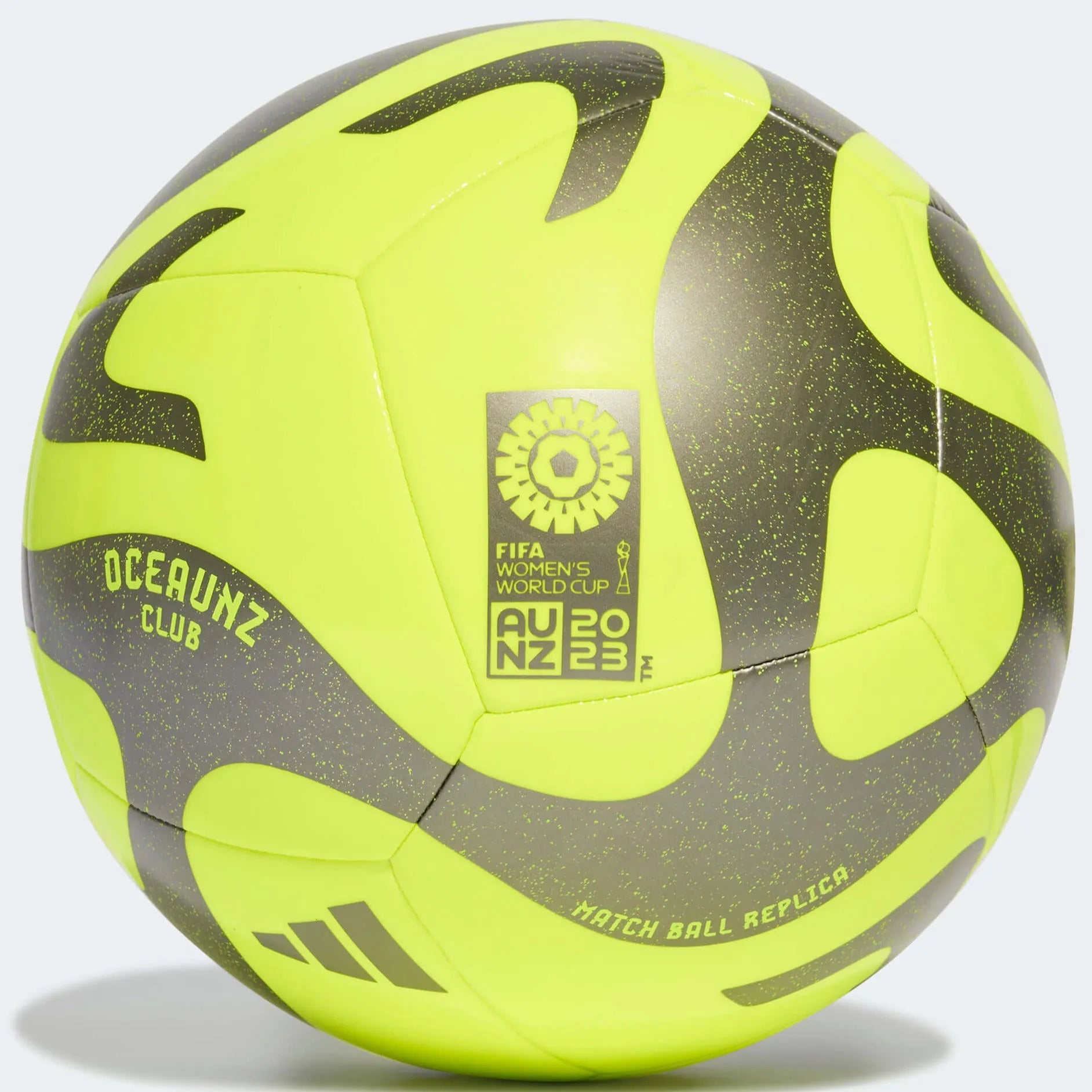 adidas Oceaunz Club Ball - Lucid Lemon-Iron Metallic (Back)