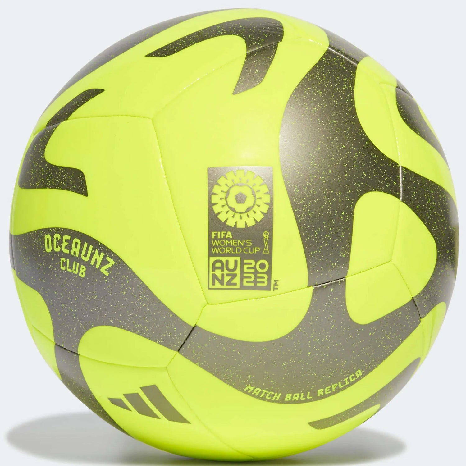 adidas Oceaunz Club Ball - Lucid Lemon-Iron Metallic (Back)