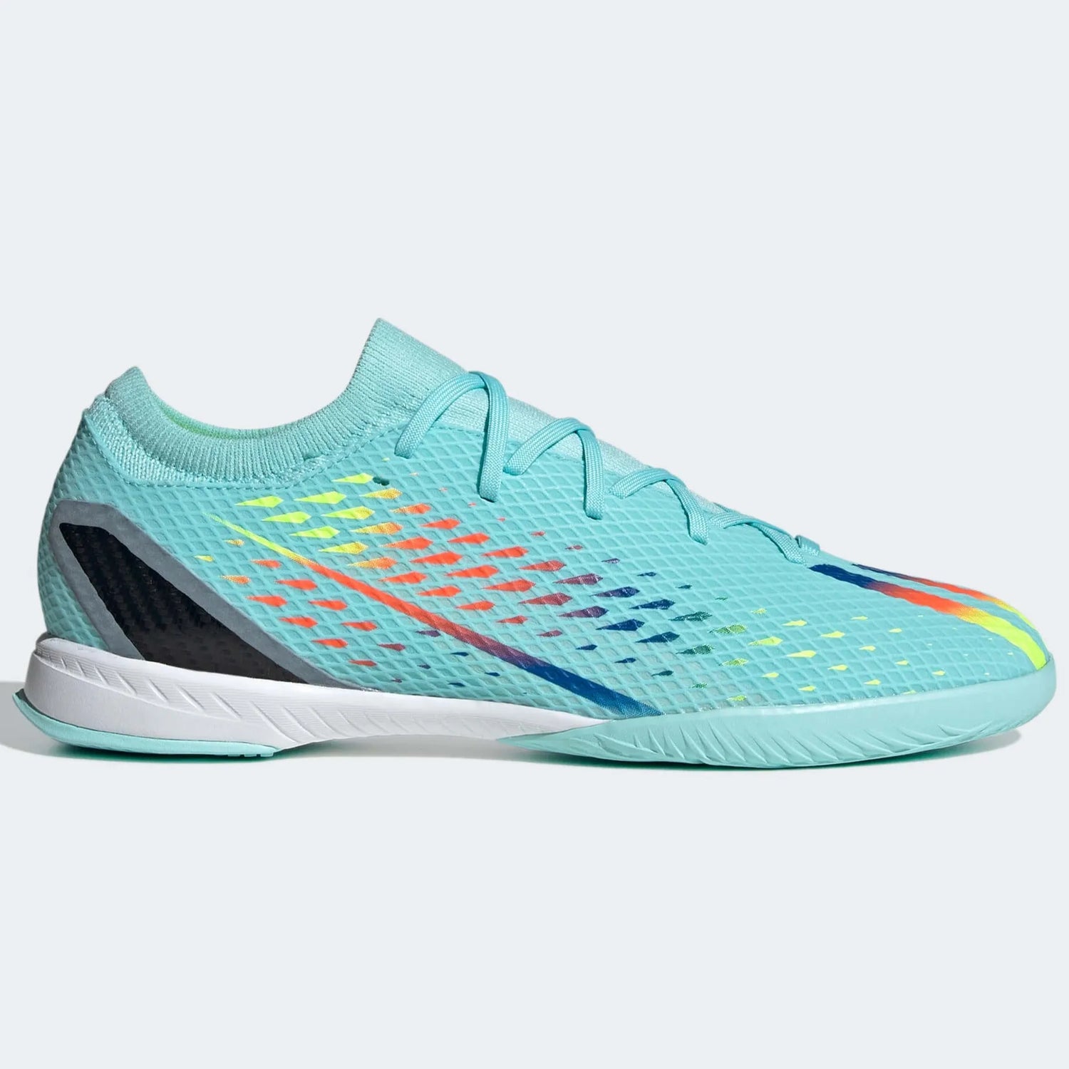 adidas X Speedportal.3 Indoor - Aqua-Blue (Side 1)