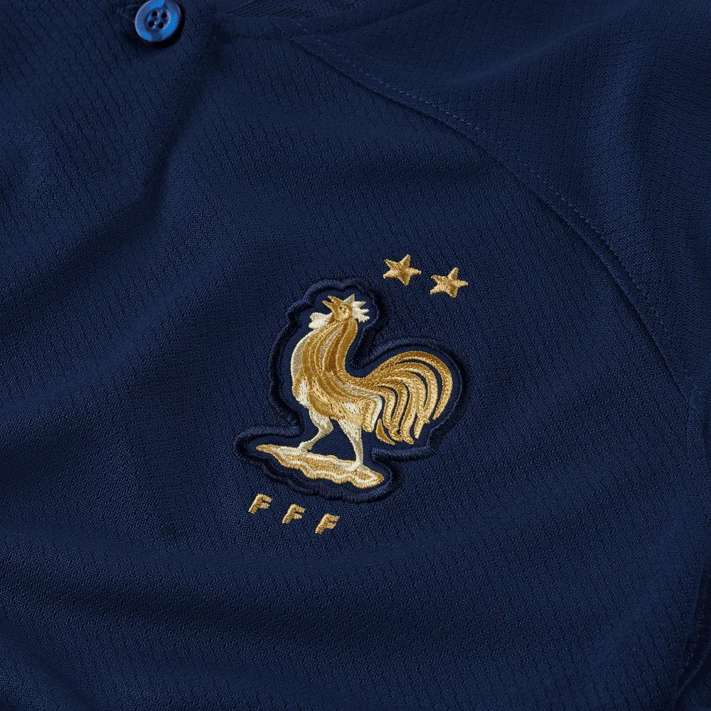 Nike 2022-23 France Women's Home Jersey - Navy (Detail 3)