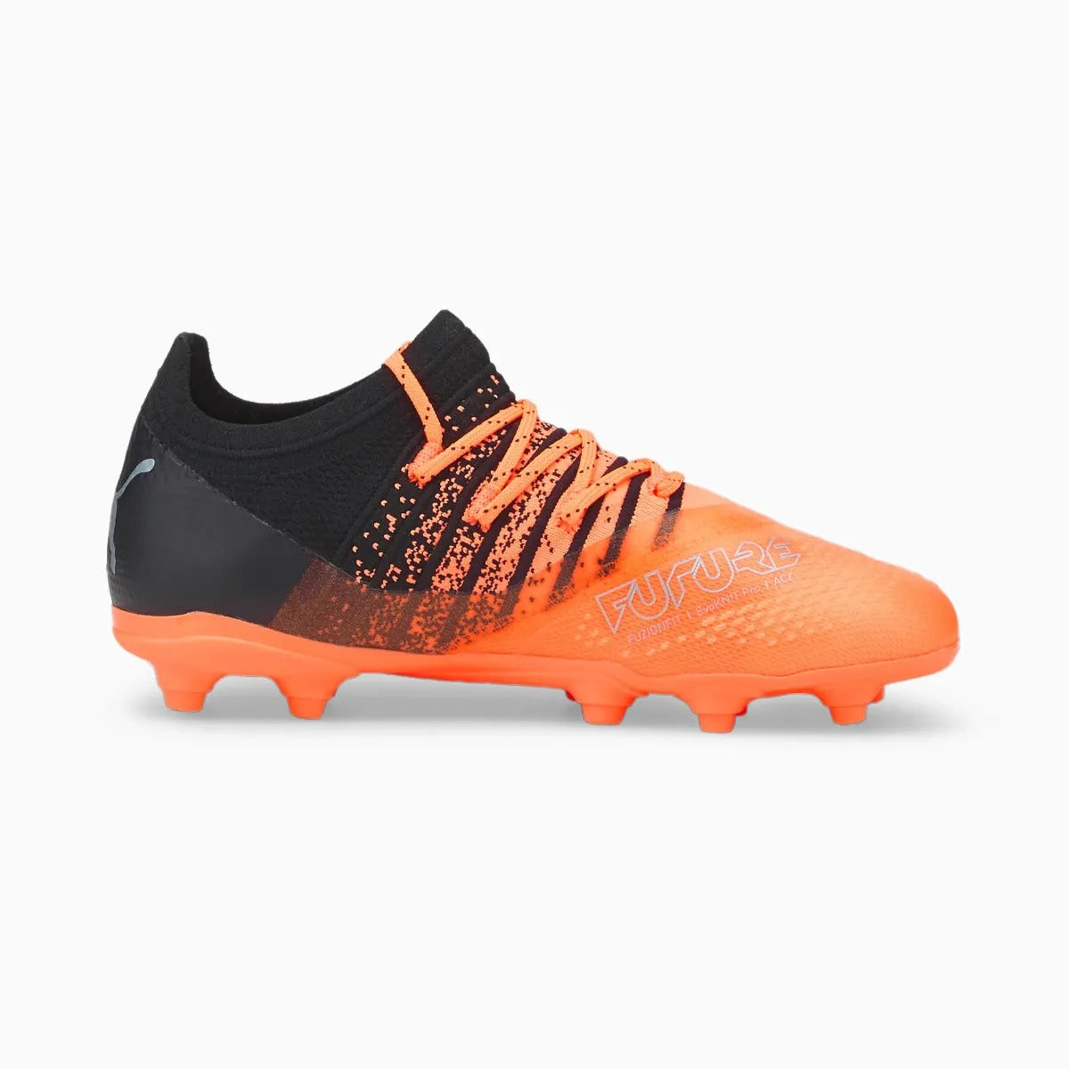 Puma Kids Future 2.3 FG-AG - Neon Citrus-Silver-Black (Side 2)