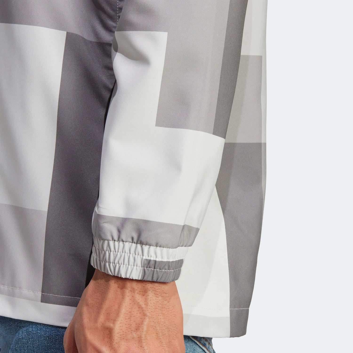 adidas 2023-24 Juventus Graphic Windbreaker - Grey One (Detail 3)