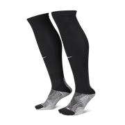 Nike Vapor Strike Socks Black - White (Pair - Lateral)