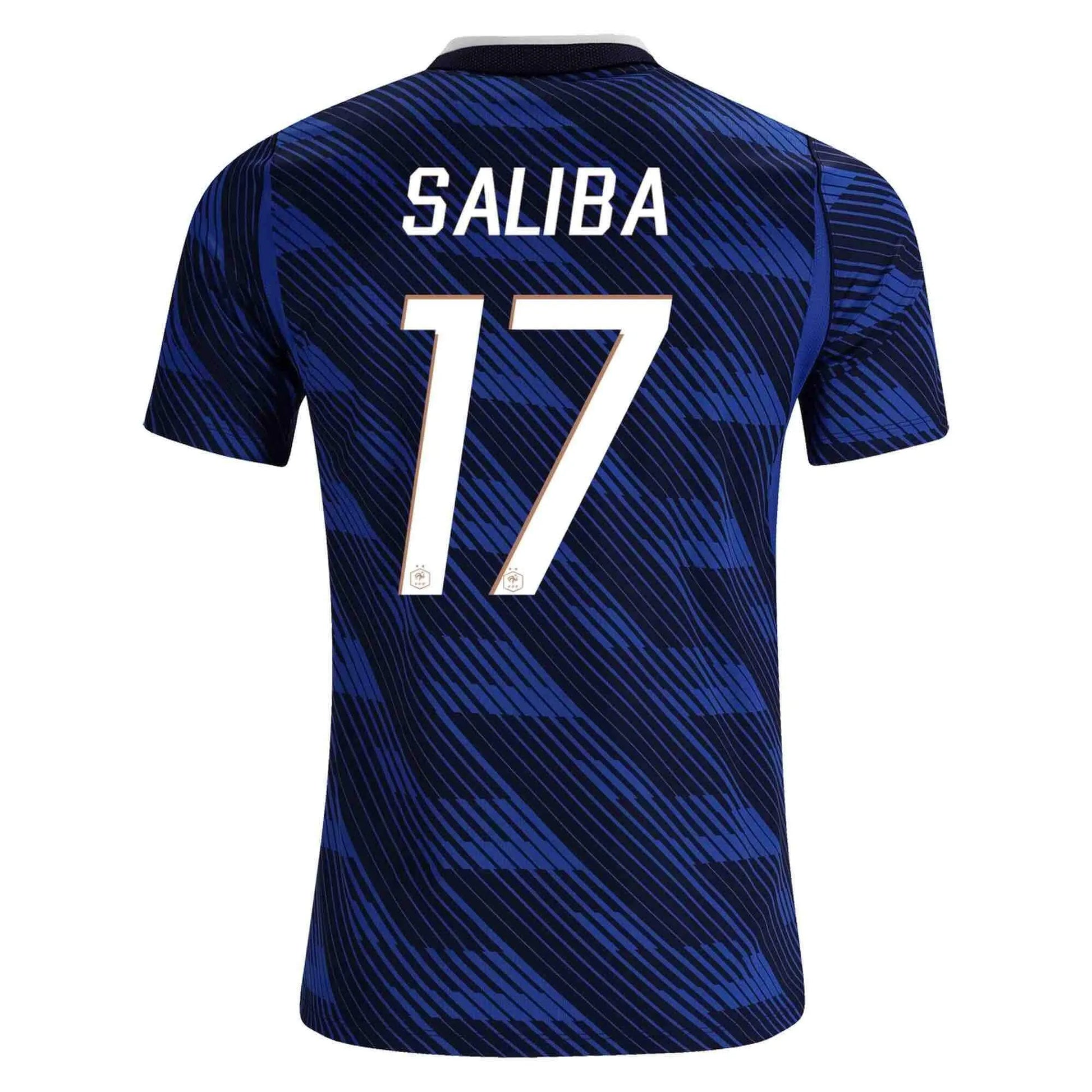 Nike 2026 France Men's Stadium Home Soccer Jersey (Saliba)