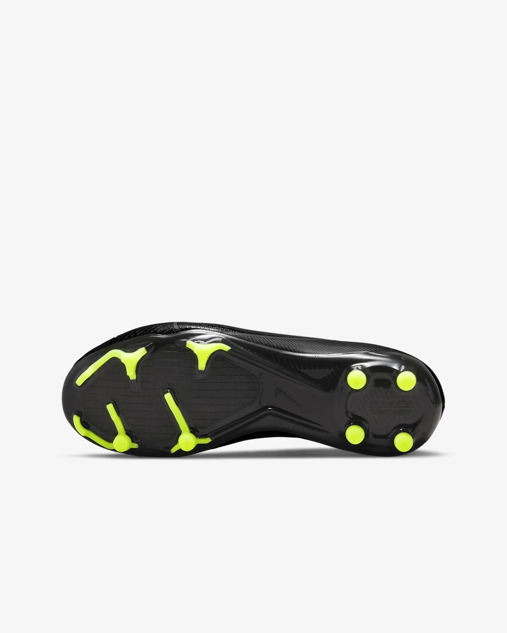 Nike JR Zoom Vapor 15 Academy FG-MG - Black-Smoke Grey (Bottom)