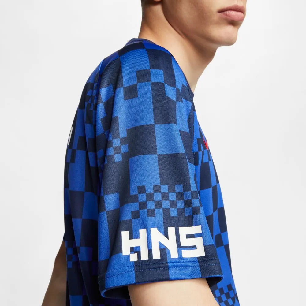 Nike 2020-21 Croatia Dri-Fit Training Top - Blue