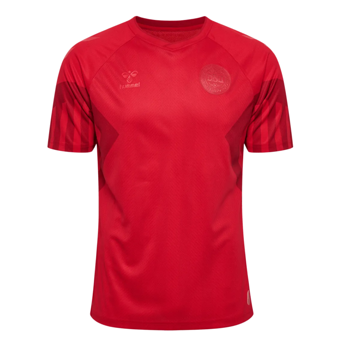 Hummel 2022-23 Denmark Home Jersey - Tango Red (Front)