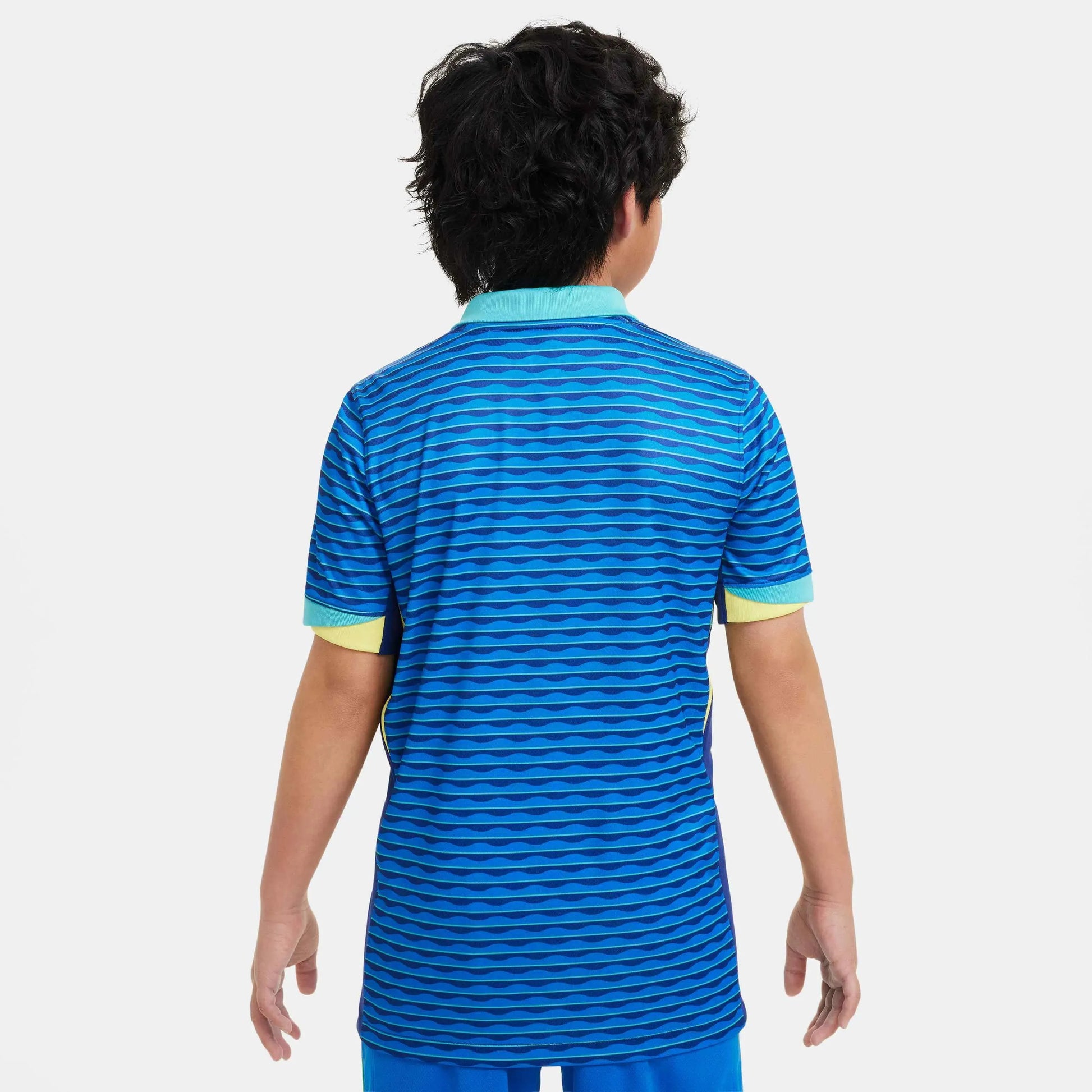 Nike 2024-25 Brazil Youth Stadium Away Jersey (Model - Back)