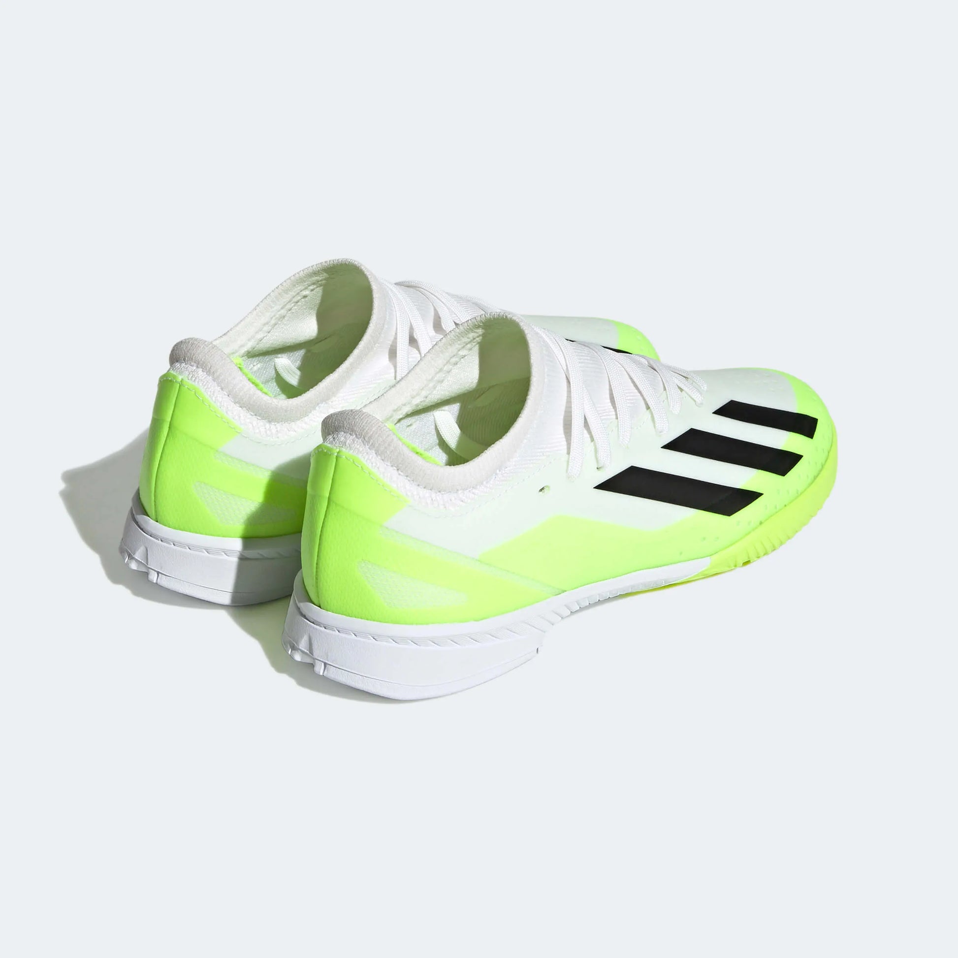 adidas Jr X Crazyfast.3 Indoor - Crazyrush (FA23) (Pair - Lateral Back)