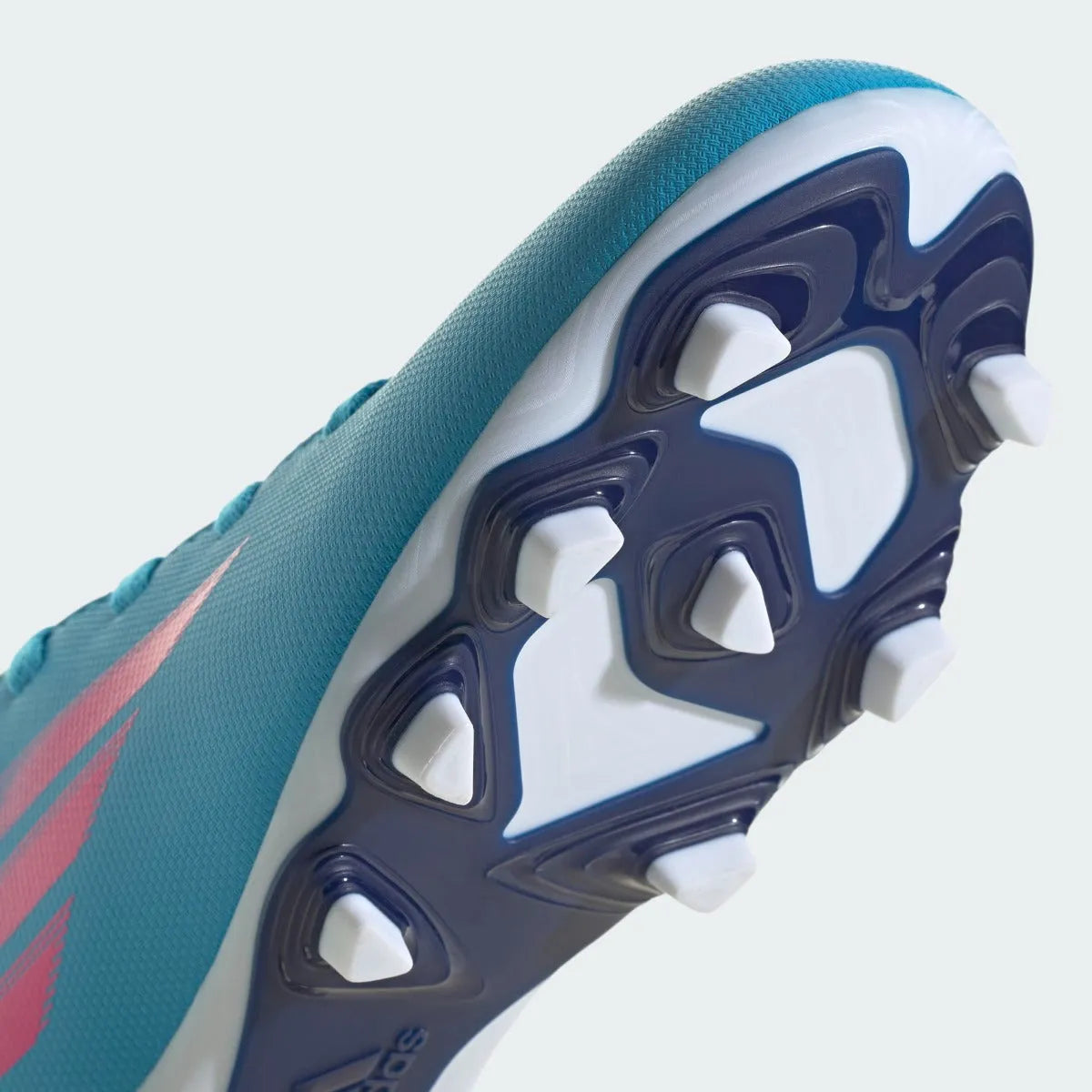 Adidas Kids X Speedflow .4 FxG - Sky Rush-Shock Pink (Detail 2)