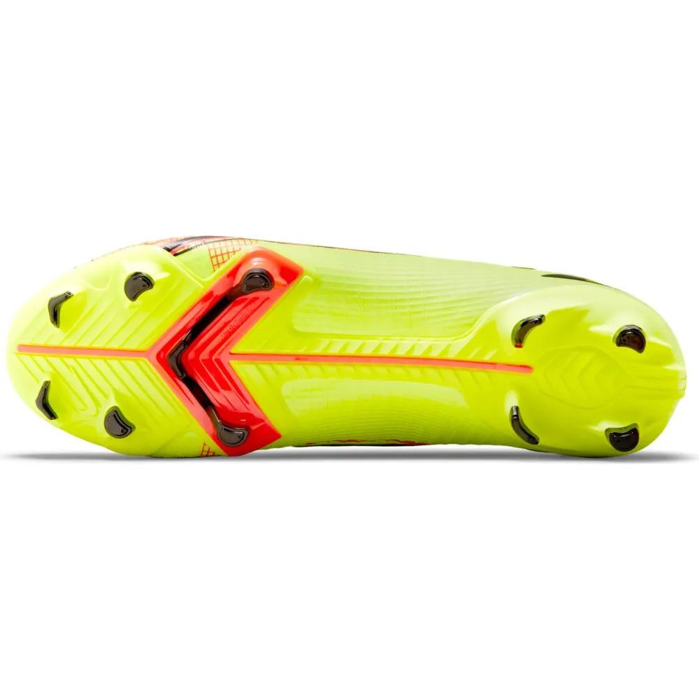Nike Superfly 8 Academy FG-MG - Volt-Bright Crimson (Bottom)