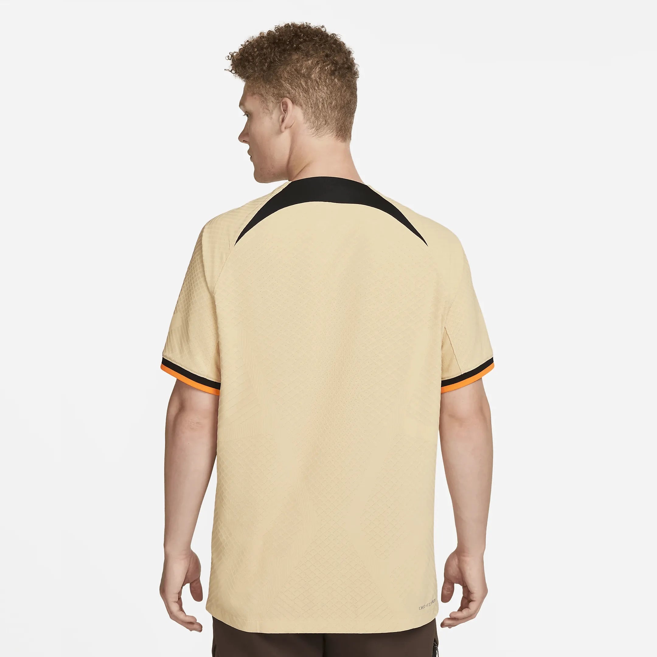 Nike 2022-23 Chelsea Authentic Third Jersey - Sesame-Black (Model - Back)