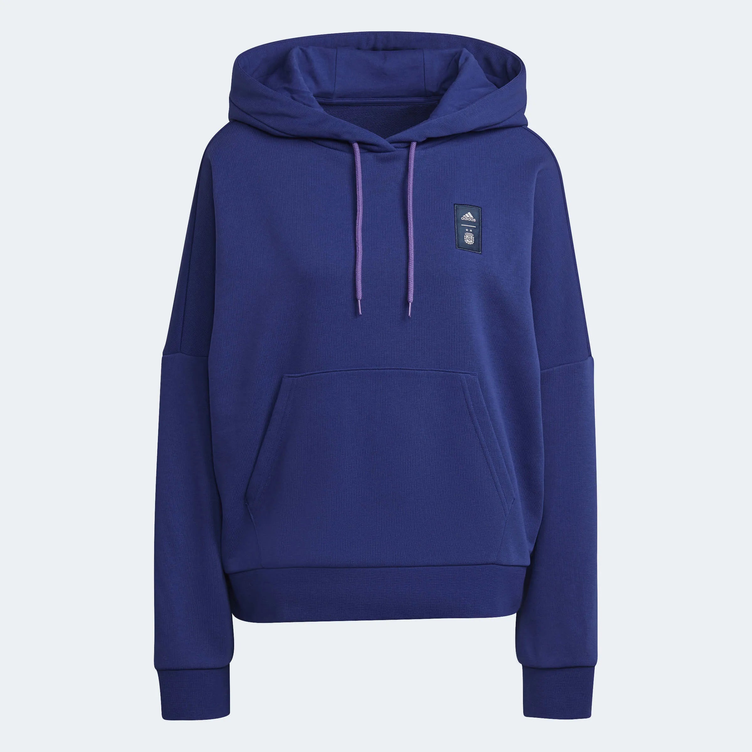 adidas 2022-23 Argentina Women's 3 Stripe Hoody Legacy Indigo (Front)