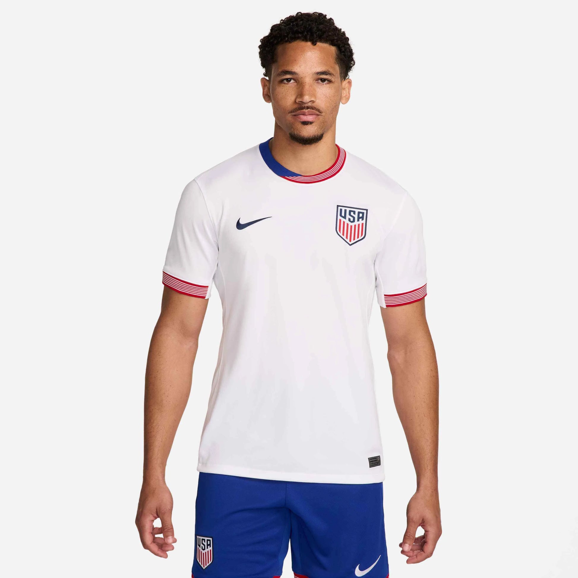 Nike 2024-25 USA Men's Stadium Home Jersey (Model - Front)