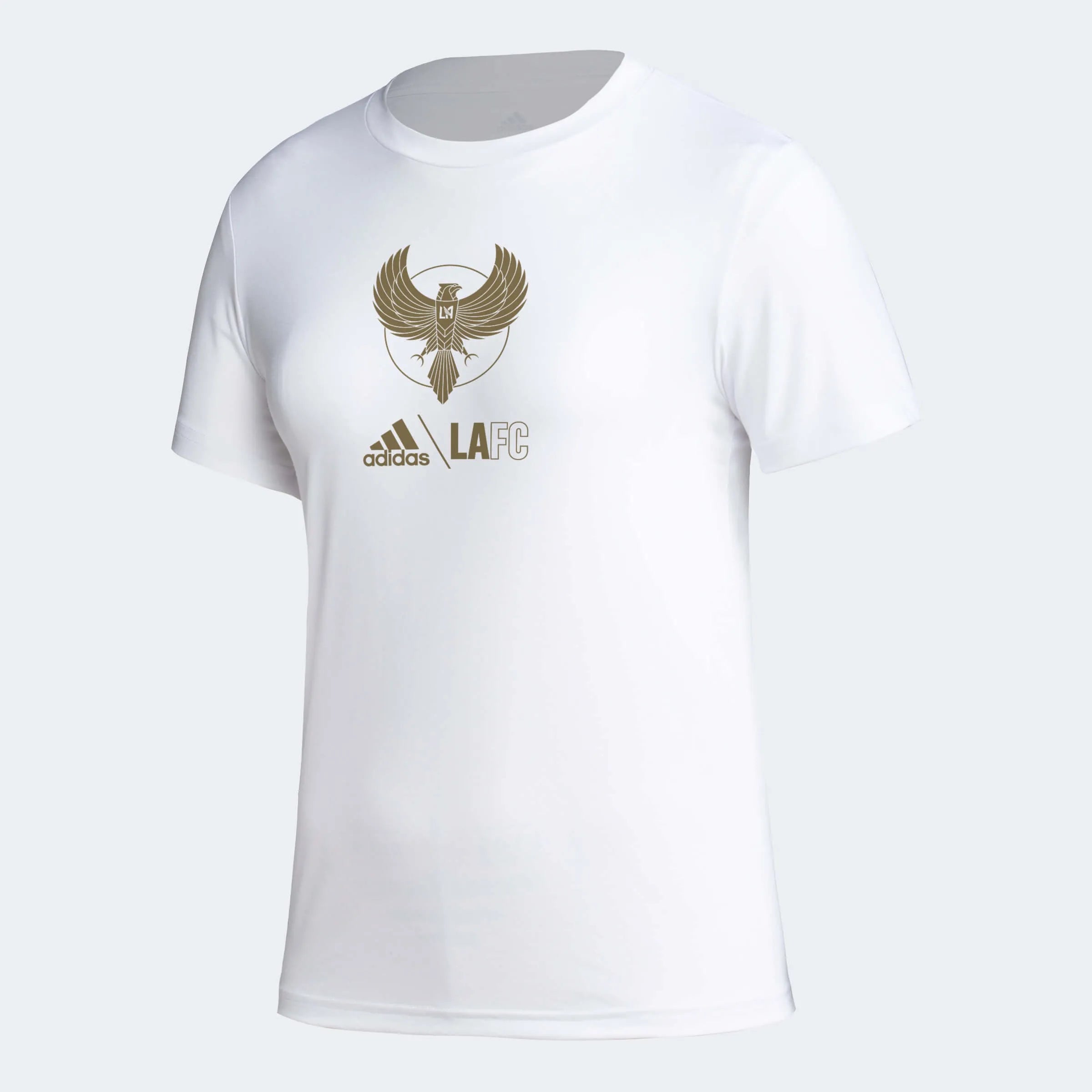 adidas 2023 LAFC Women's Pre-Game Tee - White (Front)