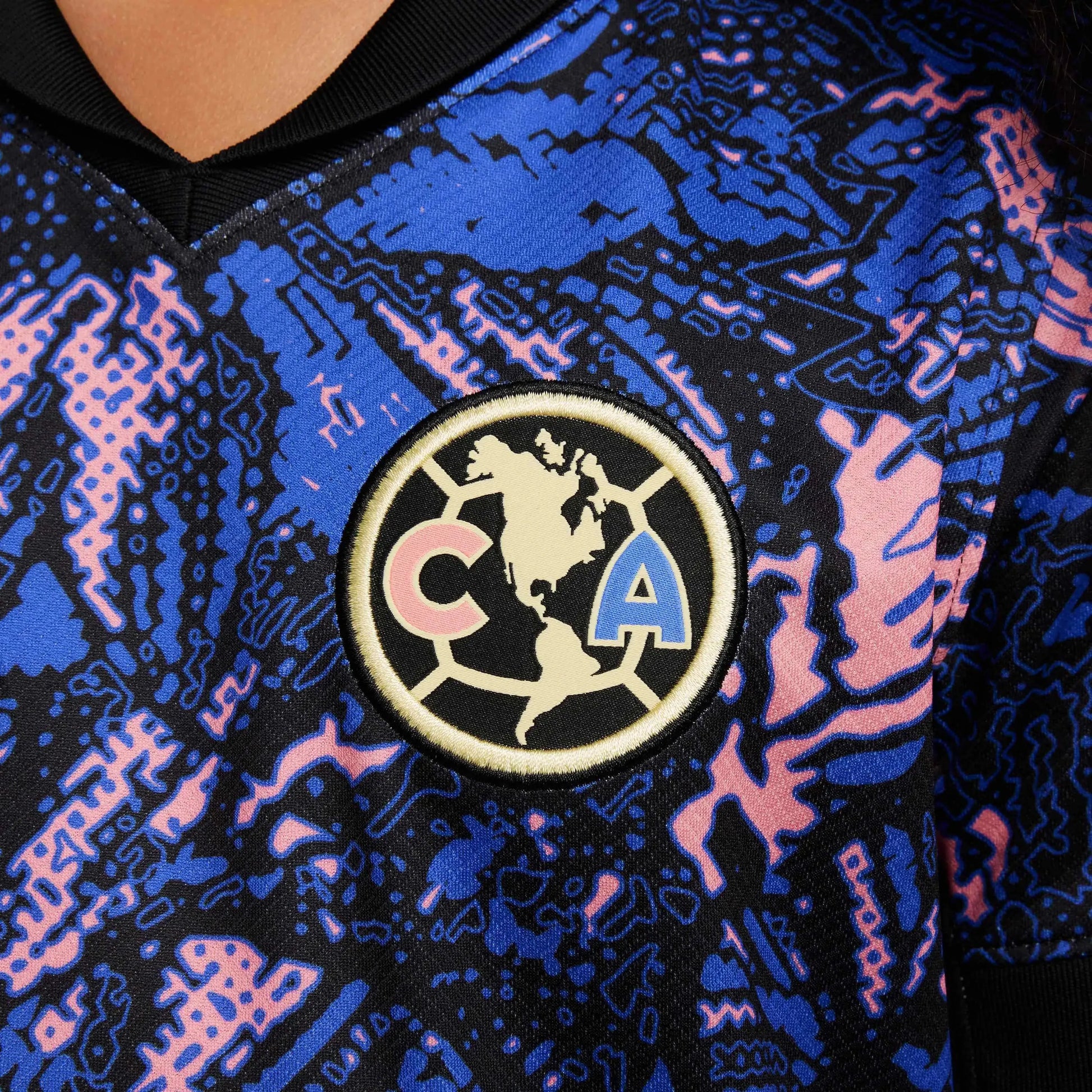 Nike 2024-25 Club America Youth Stadium Third Jersey (Detail 6)