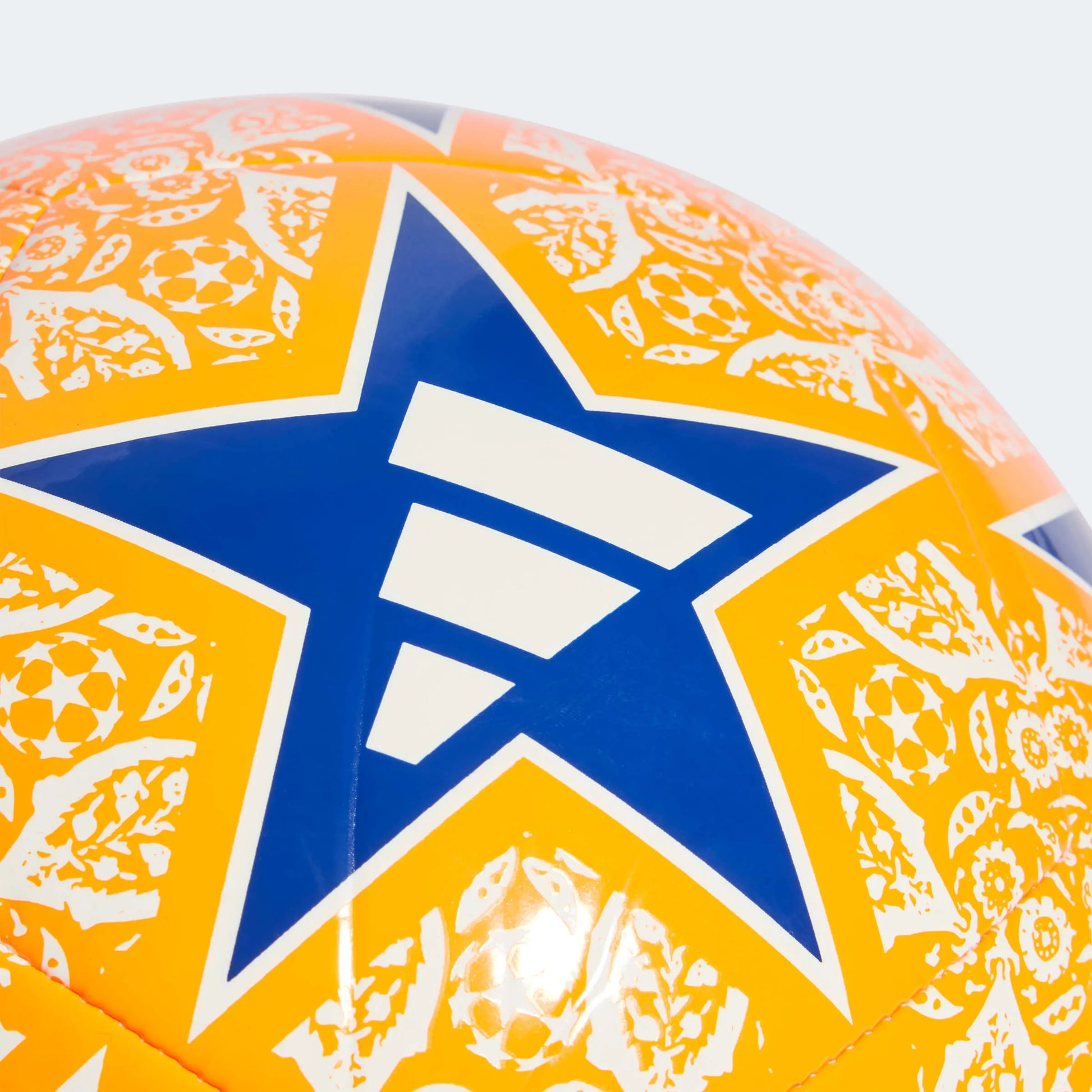 adidas 23 UCL Istanbul Club Ball - Orange-White-Blue (Detail 1)