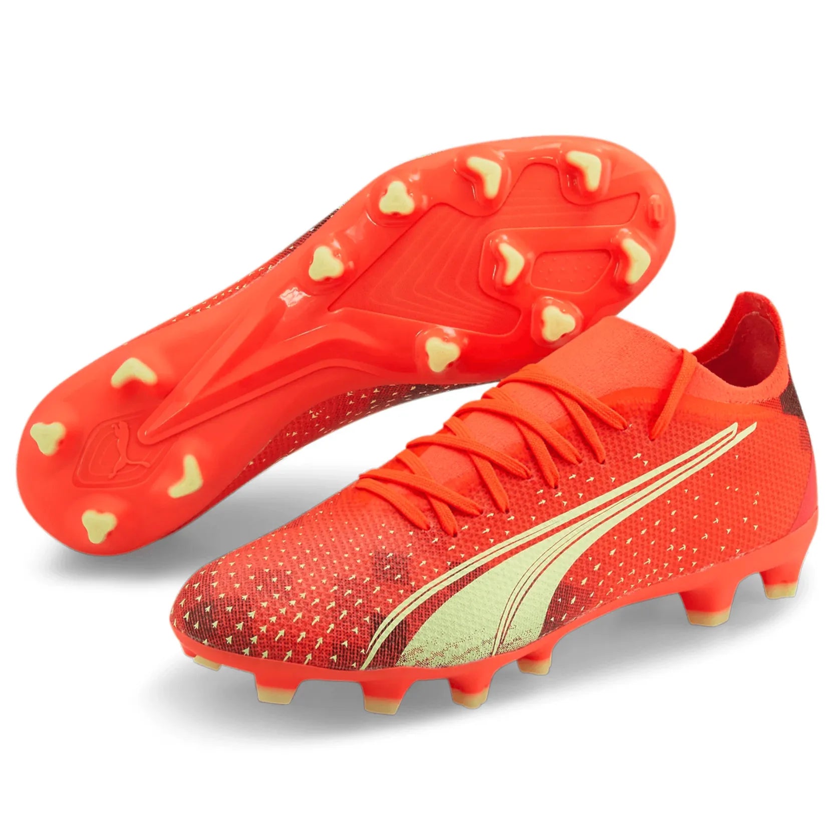 Puma Ultra Match FG/AG - Coral-Fizzy Light (Pair)