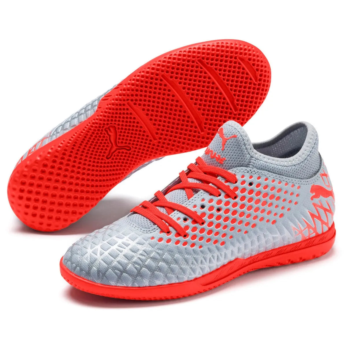 Puma JR Future 4.4 IT - Grey-Red