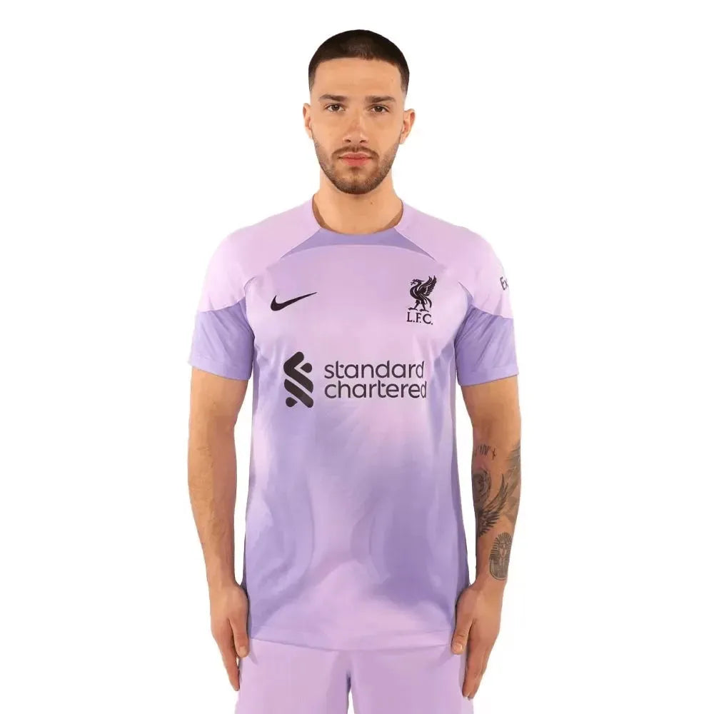 Nike 2022 23 Liverpool Stadium Goalkeeper Jersey Purple Black