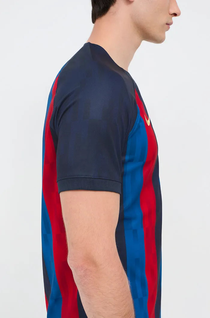 Nike 2022-23 FC Barcelona Home Jersey - Obsidian-Sesame (Side 2)