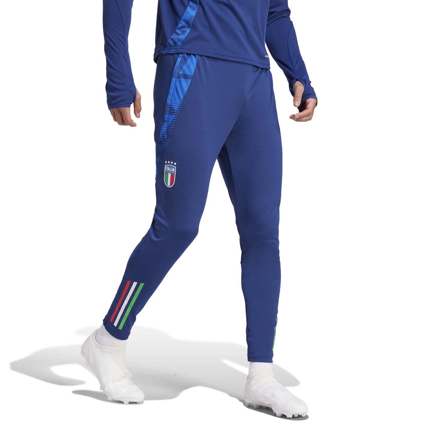 addias 2024-25 Italy Men's Tiro 24 Training Pants (Model - Front)