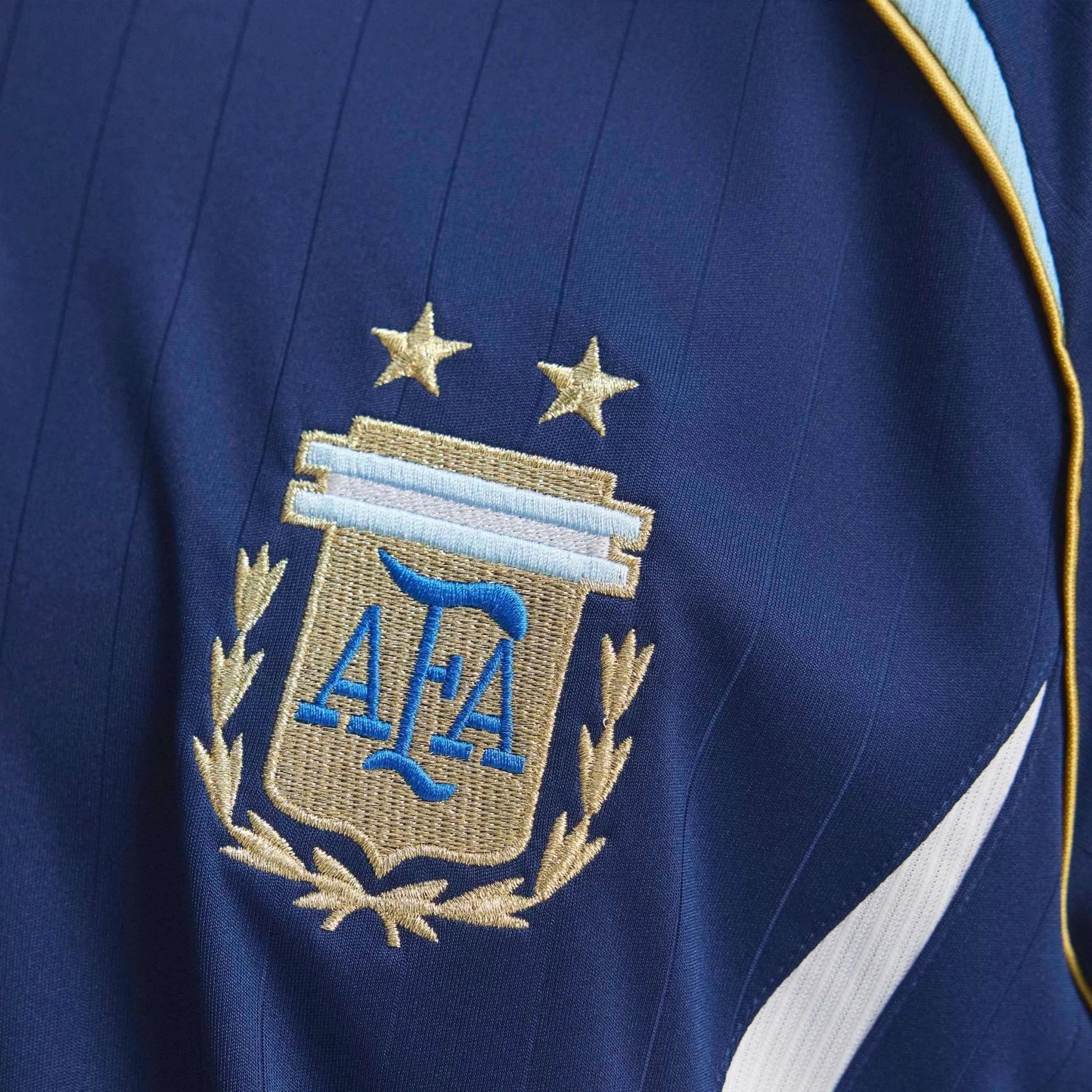 adidas 2006 Argentina Men's Retro Stadium Away Messi #19 Soccer Jersey