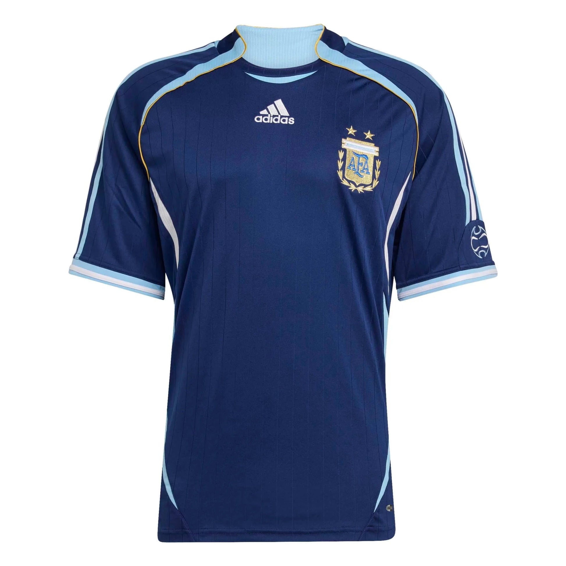 adidas 2006 Argentina Men's Retro Stadium Away Soccer Jersey