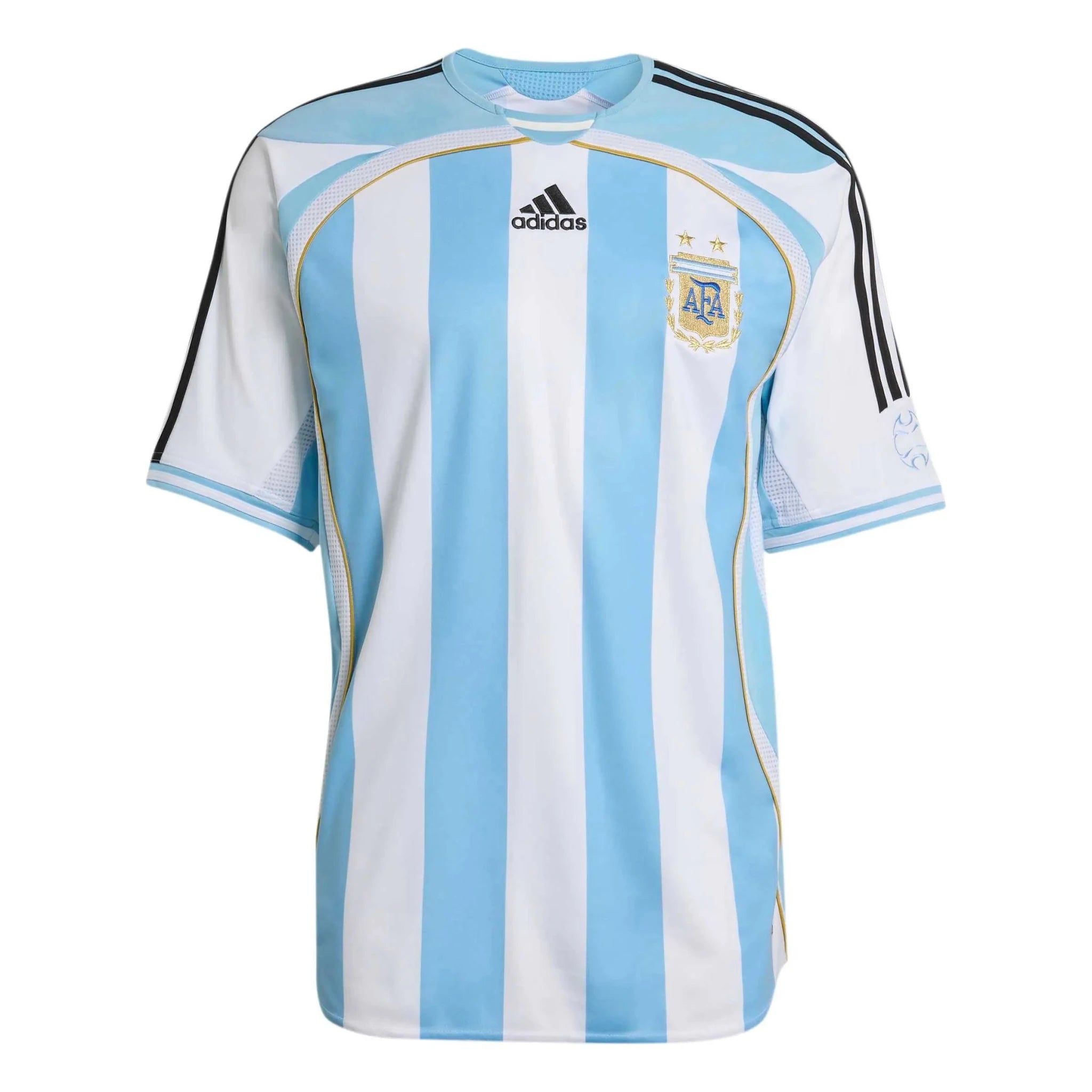 adidas 2006 Argentina Men's Retro Stadium Home Soccer Jersey