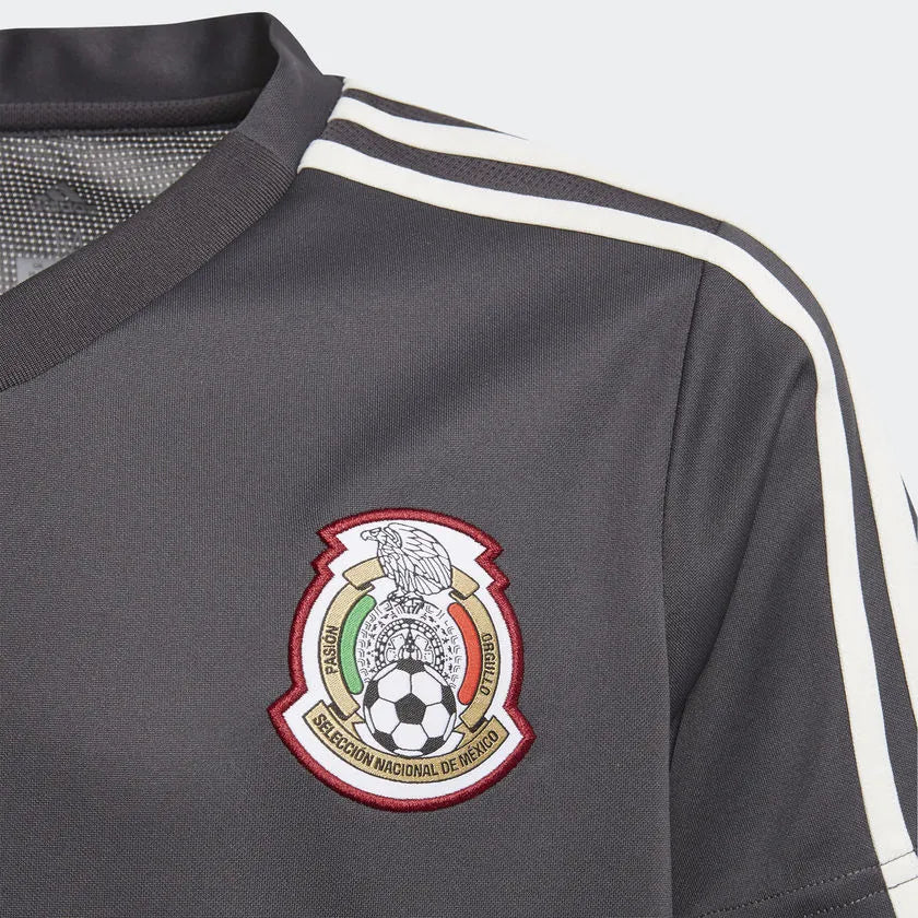 adidas 2018 Mexico Youth Training Jersey - Grey