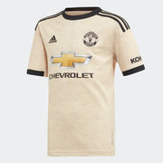 adidas 2019-20 Manchester United YOUTH Away Jersey - Gold