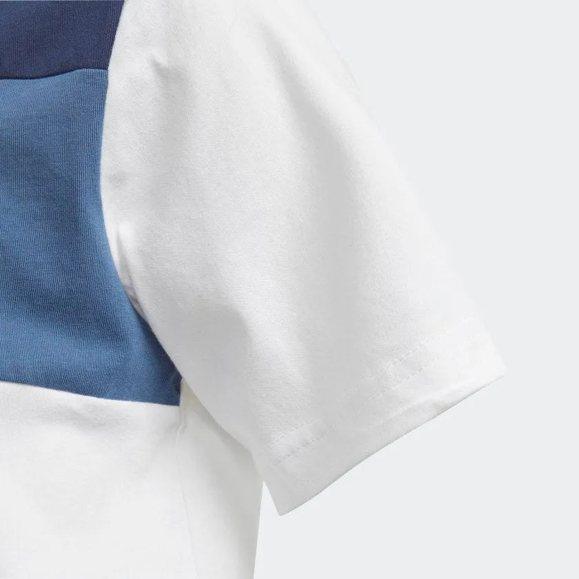 adidas 2019-20 Real Madrid YOUTH Graphic Tee - White-Navy