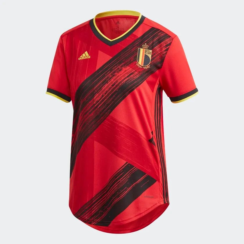 adidas 2020-21 Belgium WOMENS Home Jersey - Red-Black