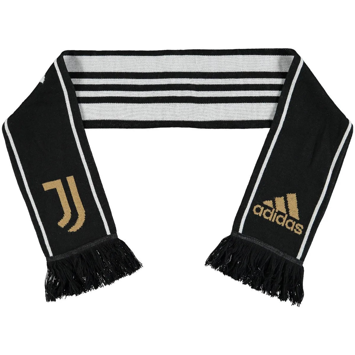 Adidas 2020-21 Juventus Scarf - Black-White-Gold