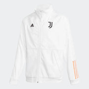 Adidas 2020-21 Juventus Youth Anthem Jacket - White-Black
