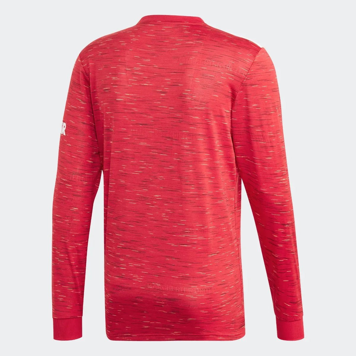 Adidas 2020-21 Manchester United Home Long Sleeve Jersey - Red-White