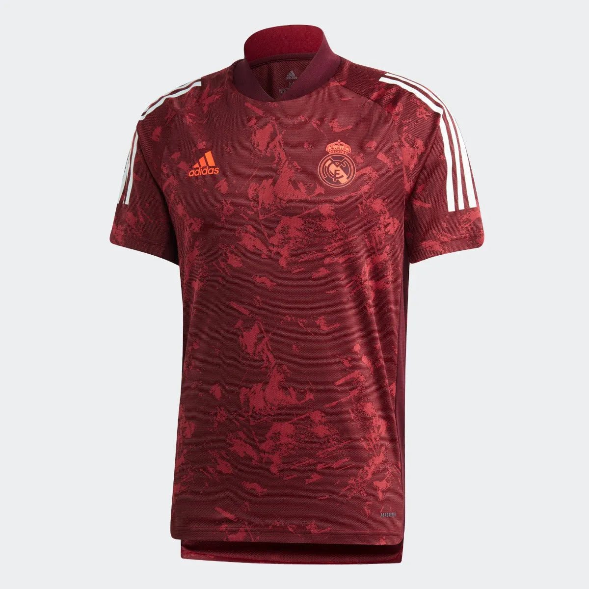 Adidas 2020-21 Real Madrid European Training Jersey - Burgundy