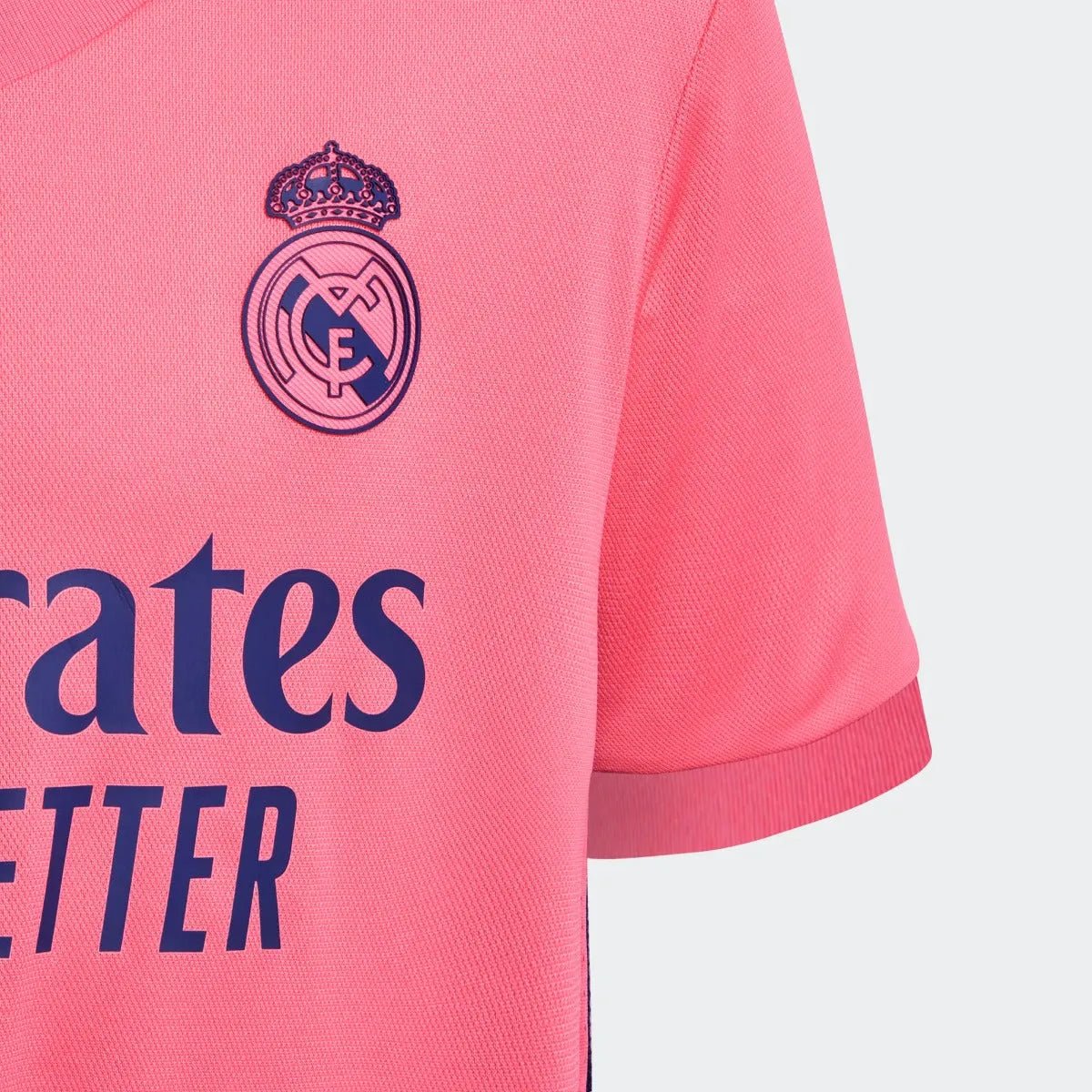 Adidas 2020-21 Real Madrid Youth Away Jersey - Pink