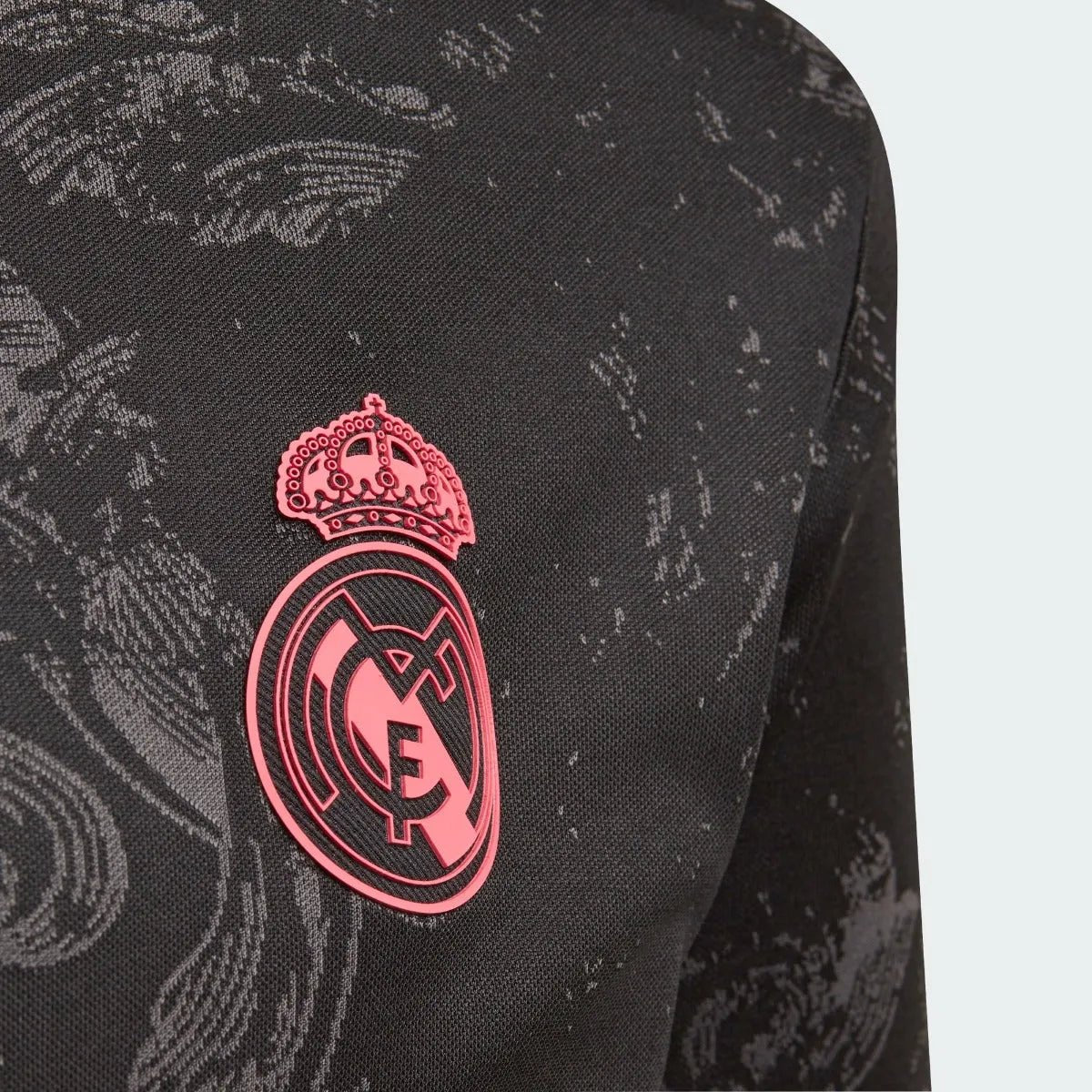 Adidas 2020-21 Real Madrid Youth Third Jersey - Black-Pink