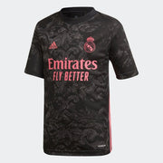 Adidas 2020-21 Real Madrid Youth Third Jersey - Black-Pink