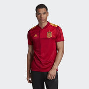 adidas 2020-21 Spain Home Long-Sleeve Jersey - Red-Yellow