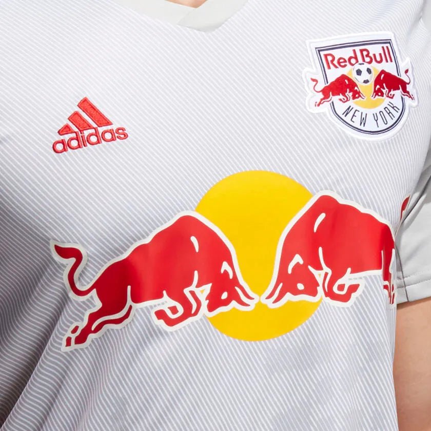 adidas 2020 New York Red Bulls Home Jersey - Grey-Red