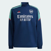 Adidas 2021-22 Arsenal EU Hybrid Top - Navy-Teal