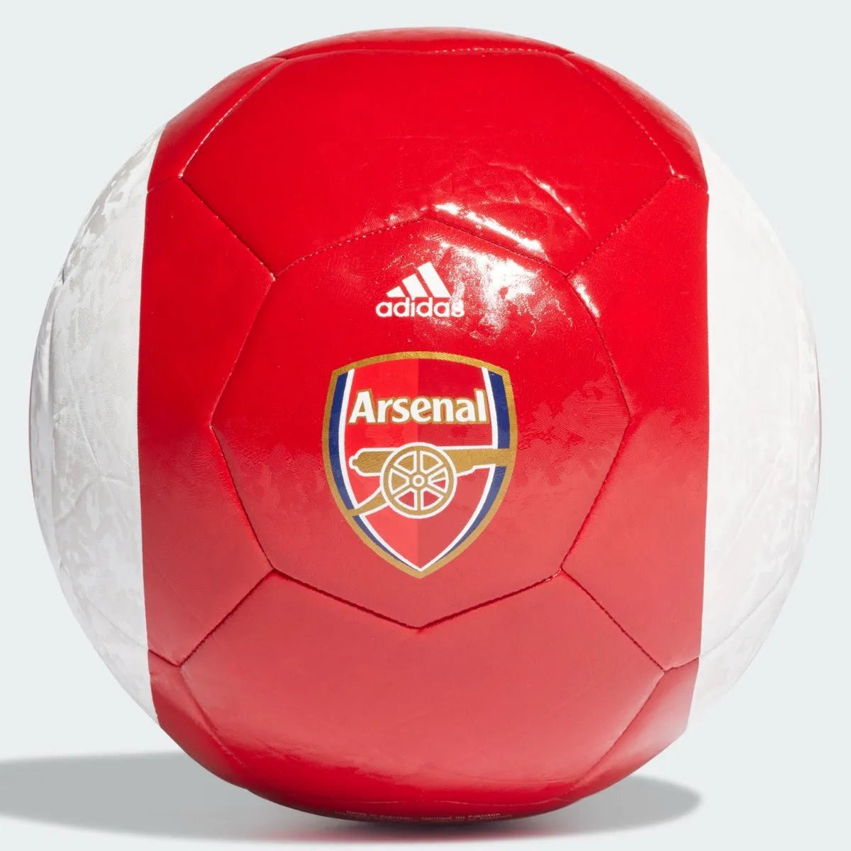 Adidas 2021-22 Arsenal Home Club Ball - Red-White (Front)