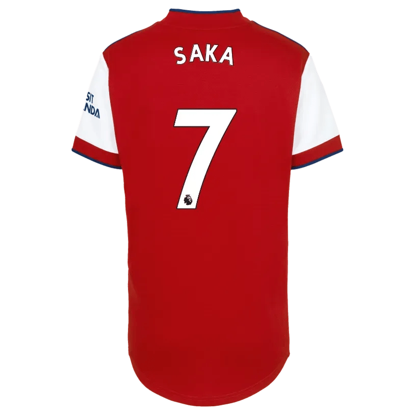 Adidas 2021-22 Arsenal Home Jersey - Red-Navy