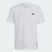 Adidas 2021-22 Arsenal Street Graphic Tee - White
