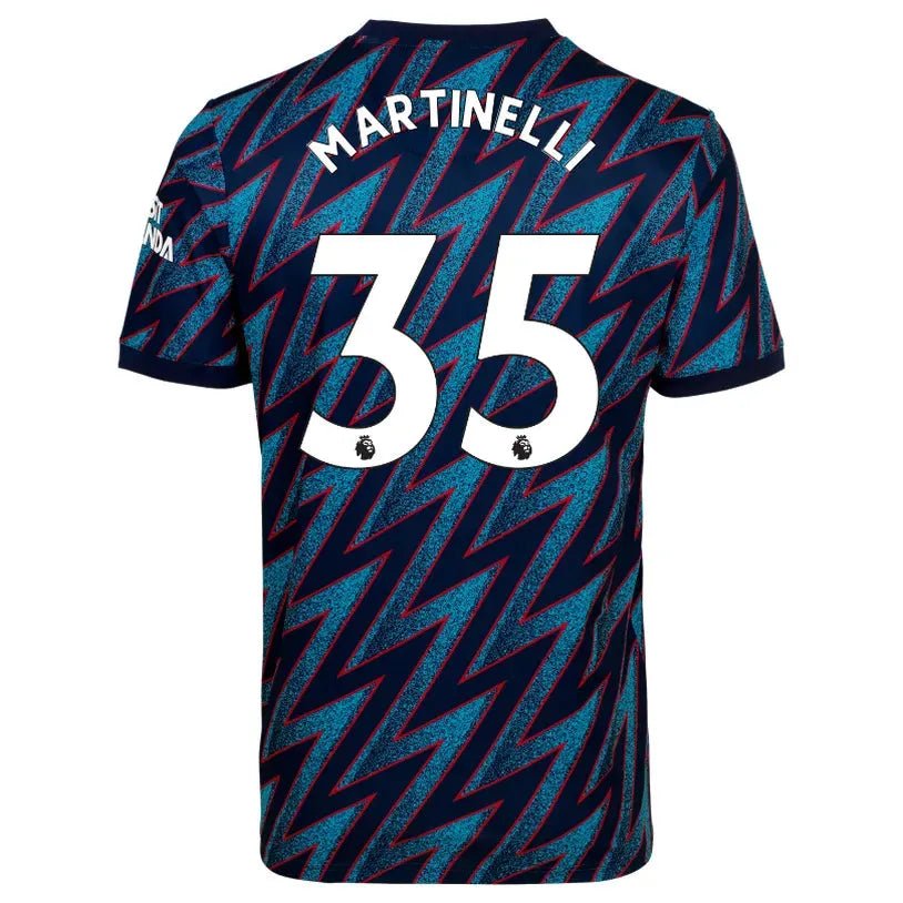 Adidas 2021-22 Arsenal Third Jersey - Mystery Blue